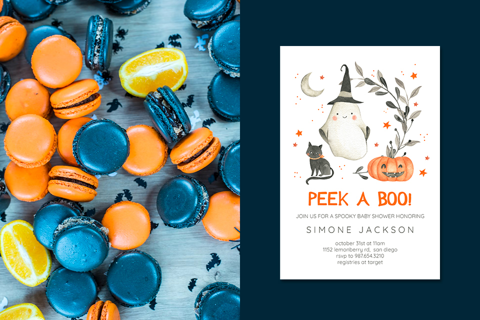 10 Fall Baby Shower Ideas For A Festive Party harvest seasonal sweets treats halloween ghost cute pumpkin